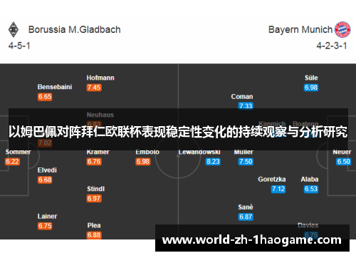 以姆巴佩对阵拜仁欧联杯表现稳定性变化的持续观察与分析研究